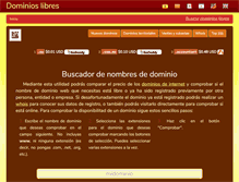 Tablet Screenshot of dominioslibres.info